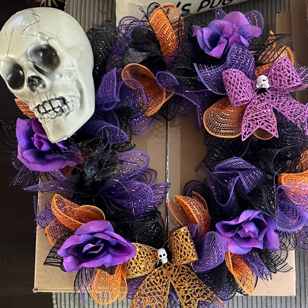 Halloween Handmade Wreath